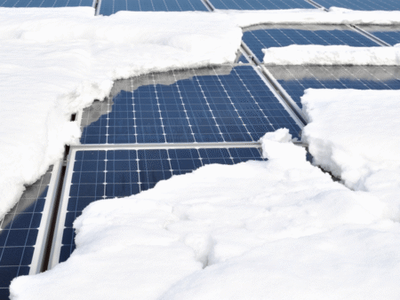 PV Research update: Photovoltaic systems that adapt to the climate solar panel snow