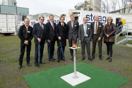 Inauguration of One of the World’s Largest BESS Projects Nidec ASI Duisburg Credit Carsten Behler Nov 17 2016 l