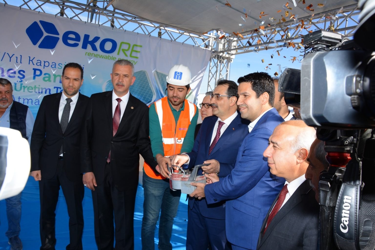 EkoRE breaks ground on 1 GW vertically integrated module factory in Turkey EkoRE Groundbreaking
