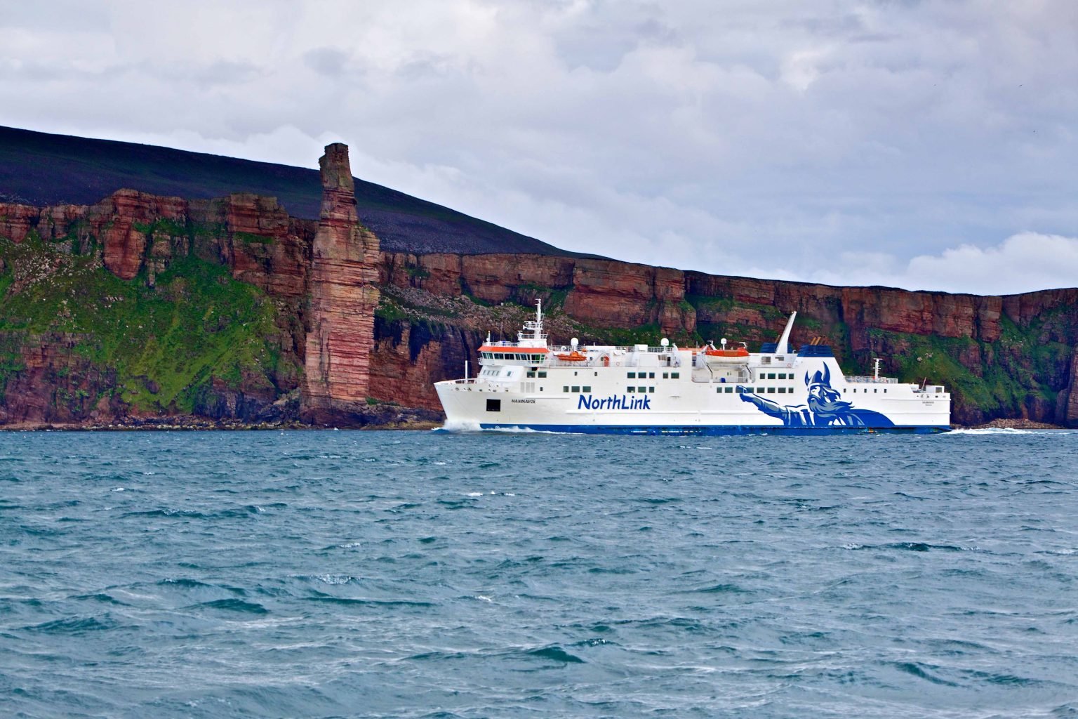 NorthLink Ferry next to Hoy 32 scaled