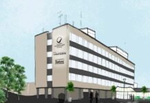 New offices in Finland for AW-Energy Oy as wave energy surges forward. Rune & Berg architects impression rbdesign.fi 2020-07-08 091518