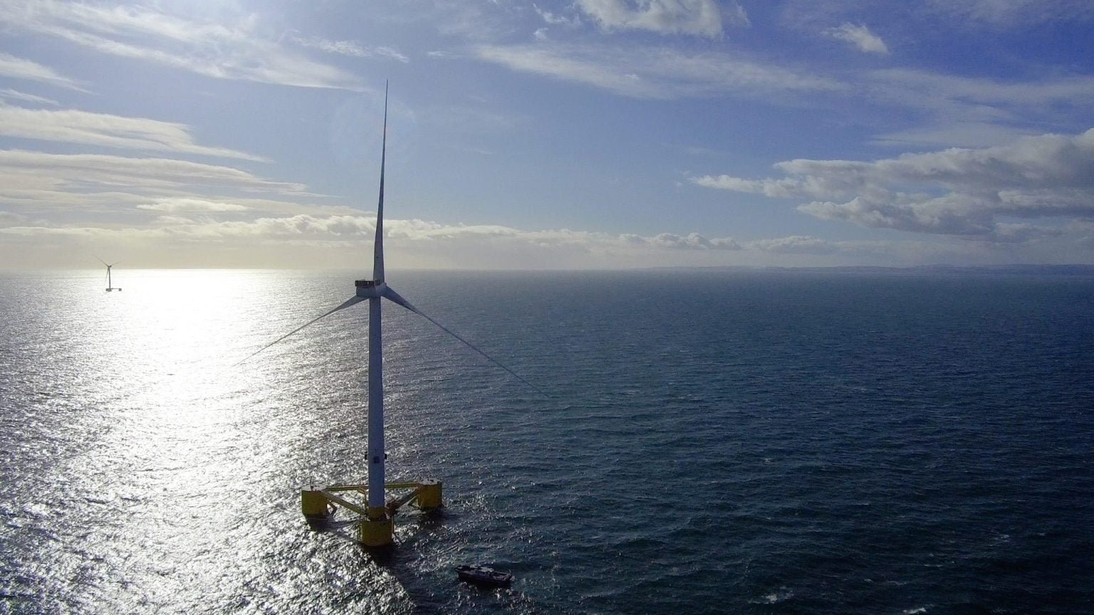 World’s largest floating windfarm fully operational KOWL Photo courtesy of Cobra Group scaled