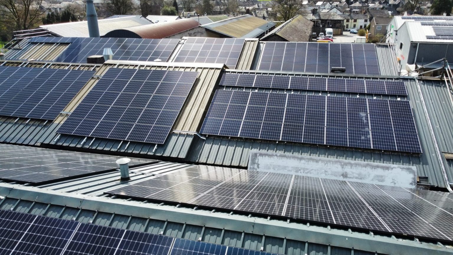 Close Brothers Asset Finance funds large photovoltaic (PV) system for Staveley Mill Yard ‘green’ business park solar 1