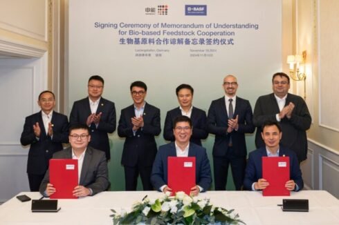 BASF signs MoU with Shenergy for biomethane cooperation