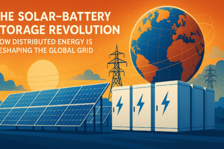 The Solar-Battery Storage Revolution: How Distributed Energy Is Reshaping the Global Grid
