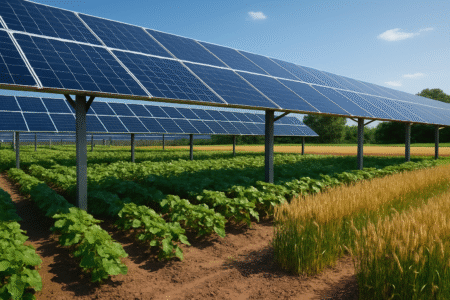 Maximizing Efficiency: Agrivoltaics for Integrated Energy and Agriculture