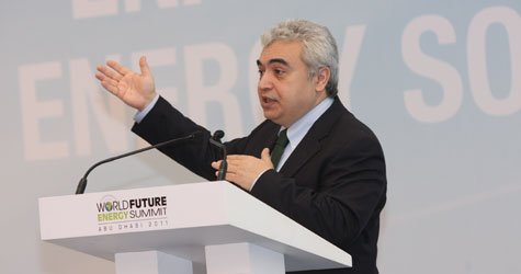 Scale of Opportunity High for Renewable Energy Sector, say Leading Financial Experts at World Future Energy Summit 2011 WFESDr Fatih Birol2 743468970